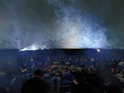 Concerts in the impressive portable inflatable dome with 18m diameter and 360 degree high end digital projection system.jpg