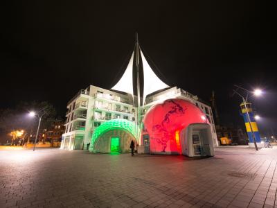 fullDome at night