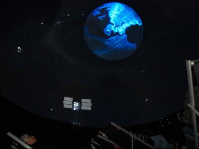 The mobile fullDome brings the planetarium to your audience