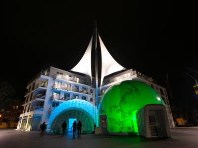 fullDome at night