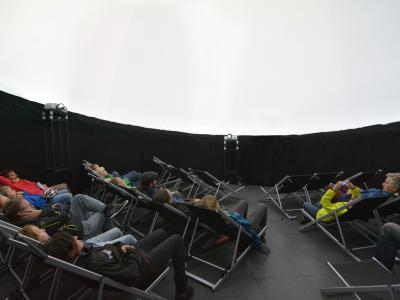 virtual reality dome