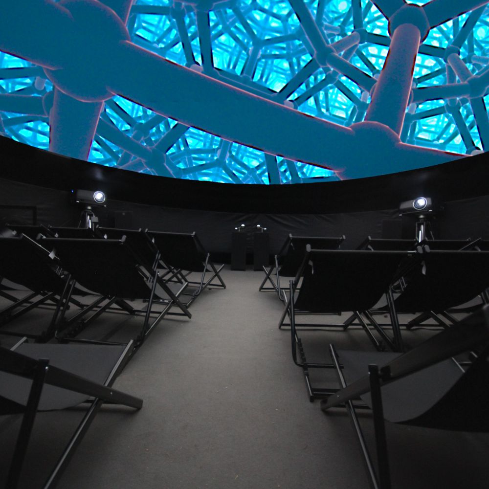 aiRdome | VR 360° interior - seating - 360° - projection