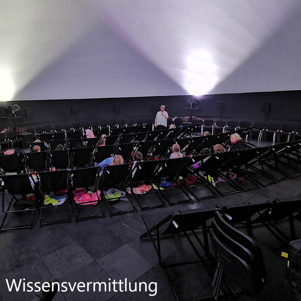 Wissensvermittlung im Fulldome
